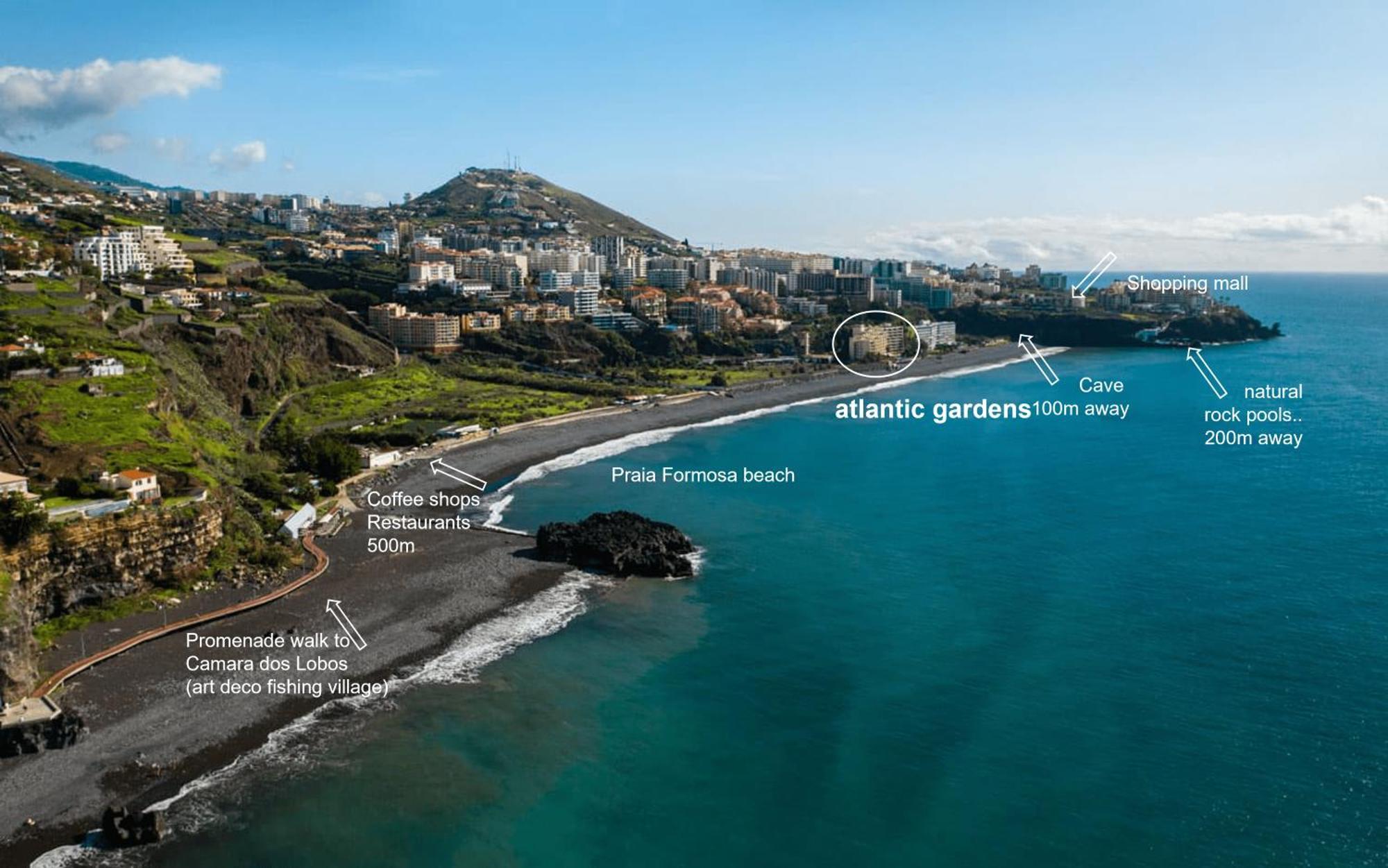 Apartament Atlantic Gardens Beach - Atlanticgardensbeach Com Funchal  Zewnętrze zdjęcie